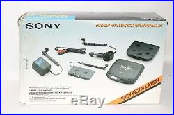 Sony D132CK Portable CD Player With complete Car kit New