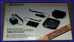 Sony D142CK Portable CD Player With complete Car kit New