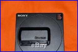 Sony D25 Discman Portable CD Player Digital working 1989