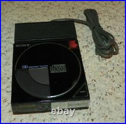 Sony D5-A Compact Disc / Portable CD Player & AC-D50 Power Dock PARTS ONLY