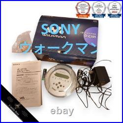Sony DCJ01 Portable CD Walkman Compact Design Classic Player