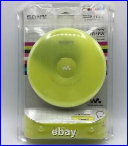 Sony DEJ001 CD Walkman Portable Compact Disc Player Green (D-EJ001/G)