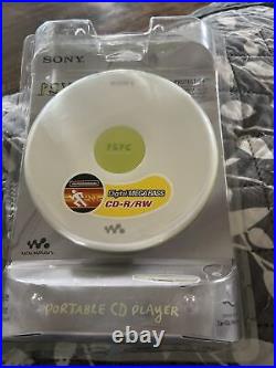 Sony DEJ010PSWHI CD Walkman Portable Compact Disc Player White (D-EJ010/WI)