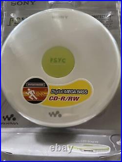 Sony DEJ010PSWHI CD Walkman Portable Compact Disc Player White (D-EJ010/WI)