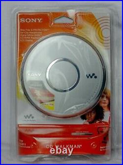 Sony DEJ011 Portable CD Walkman Player Silver New Sealed Package Rare to Find