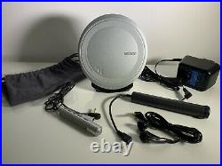 Sony DEJ1000 Silver CD Walkman Portable CD Player D-EJ1000 Excellent Condition