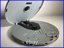 Sony DEJ1000 Silver CD Walkman Portable CD Player D-EJ1000 Excellent Condition
