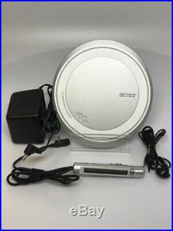 Sony DEJ1000 Silver CD Walkman Portable CD Player VGC (D-EJ1000)