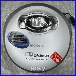 Sony DEJ611 Portable CD Player Silver