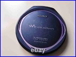 Sony DEJ825 Walkman Portable CD Player Navy Blue VGC (D-EJ825/LM)