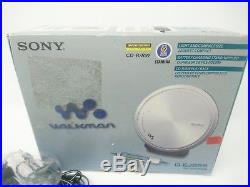 Sony DEJ955 Silver CD Walkman Portable CD Player Silver (D-EJ955/S)