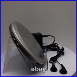 Sony DEJ955 Silver CD Walkman Portable CD Player Silver Grade A (D-EJ955/S)