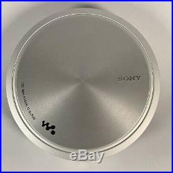 Sony DEJ955 Silver CD Walkman Portable CD Player Silver VGC (D-EJ955/S) Boxed