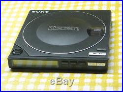 Sony DISCMAN D10 with BP100 Battery Pack and Wall Adapter, for Parts or Repair