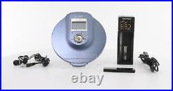 Sony DNE900 ATRAC/MP3 Walkman Personal Portable CD Player Blue (D-NE900/LM)