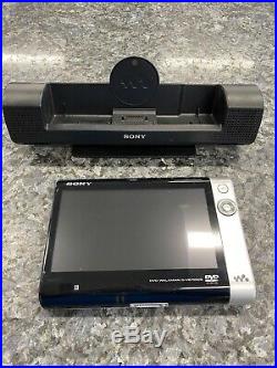 Sony DVD Walkman Portable DVD/CD Player, Model D-VE7000S WithDock and Charge Cable