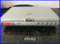 Sony DVP-FX1 Portable CD/DVD Player With New Battery Pack Excellent With Box