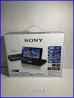 Sony DVP-FX810 Portable DVD Player 8 Widescreen LCD Swivel Screen New