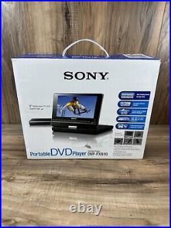 Sony DVP-FX810 Portable DVD Player 8 Widescreen LCD Swivel Screen Open Box