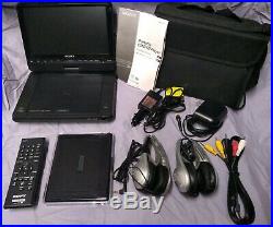 Sony DVP-FX96 9 Rotating Screen Portable CD/DVD Player withAdapters & Accessories
