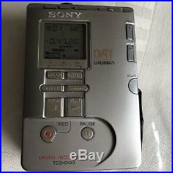 Sony Dat Walkman Tcd- D100