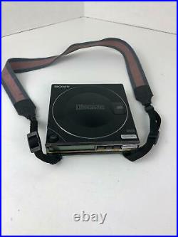 Sony Discman BP-100 Black 9v External DC Supply FM/AM CD Compact Disc Player