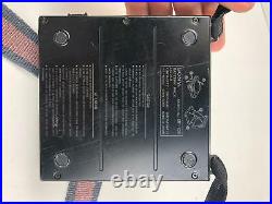 Sony Discman BP-100 Black 9v External DC Supply FM/AM CD Compact Disc Player