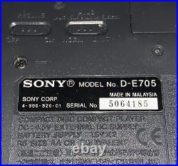 Sony Discman Boxed Working Vgc Blue Discman Esp2 Groove D-e705
