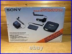 Sony Discman CD Player D-132CK With Complete Car Mounting Kit BRAND NEW