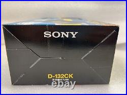 Sony Discman CD Player D-132CK With Complete Car Mounting Kit BRAND NEW