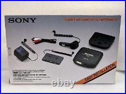 Sony Discman CD Player D-132CK With Complete Car Mounting Kit BRAND NEW