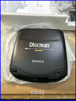 Sony Discman CD Player D-132CK With Complete Car Mounting Kit BRAND NEW