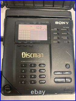 Sony Discman Compact Disc Compact player D-35 FREE SHIPPING TESTED