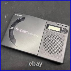 Sony Discman D-1000 CD Compact Player Portable Wake up timer Black Very good