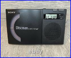 Sony Discman D-1000 Compact Disc Player And Alarm Clock