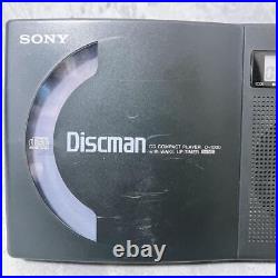 Sony Discman D-1000 Portable CD Player Rare, Used, AC Adapter Included