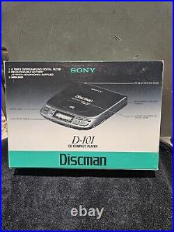 Sony Discman D-101 CD Compact Player 1991