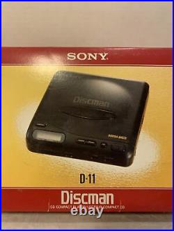 Sony Discman D-11 CD Compact Player New Old Stock