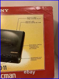 Sony Discman D-11 CD Compact Player New Old Stock