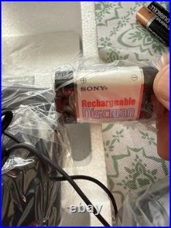 Sony Discman D-113CR CD Compact Player Power Adapters Remote Original New In Box