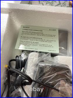 Sony Discman D-113CR CD Compact Player Power Adapters Remote Original New In Box