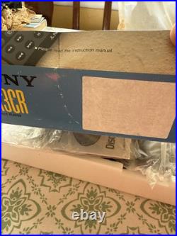 Sony Discman D-113CR CD Compact Player Power Adapters Remote Original New In Box