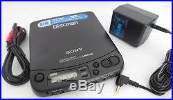 Sony Discman D-121 Compact CD Player (Slight Distortion on Audio)