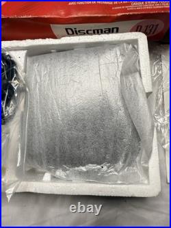 Sony Discman D-131 Portable CD Player Boxed Vintage 90s Tested Complete NIB