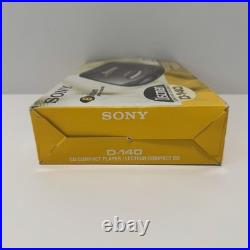 Sony Discman D-140 Mega Bass CD Compact Player Tested Working Boxed READ