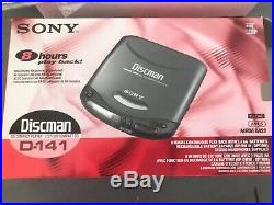Sony Discman D-141 Appears to be brand new and never be used