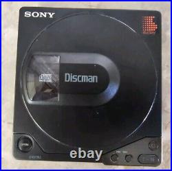 Sony Discman D-15 CD Player With Original Case No Battery Parts Only Untested