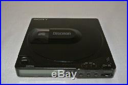 Sony Discman D-15 Portable CD Player -Mint-Player Only