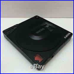 Sony Discman D-150 Black CD Compact Player with CPM-100P Mount Plate US SELLER