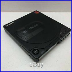 Sony Discman D-150 Black CD Compact Player with CPM-100P Mount Plate US SELLER